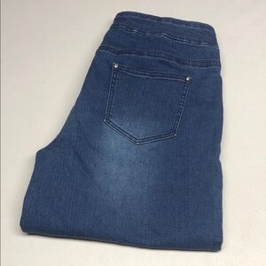GG JEANS HIGH-RISE DENIM CAPRIS 14/32x15 ⭐️